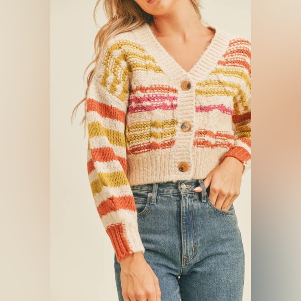 Lush Cardigan Sweater sz. Medium